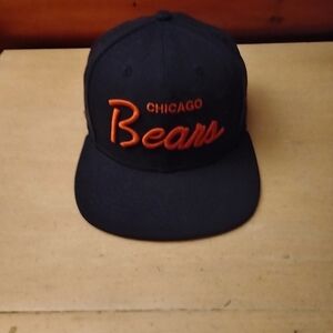 New Era Black and Orange Chicago Bears Hat
